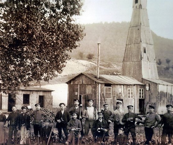 Historische Aufnahme (Foto: Schachtbau GmbH)