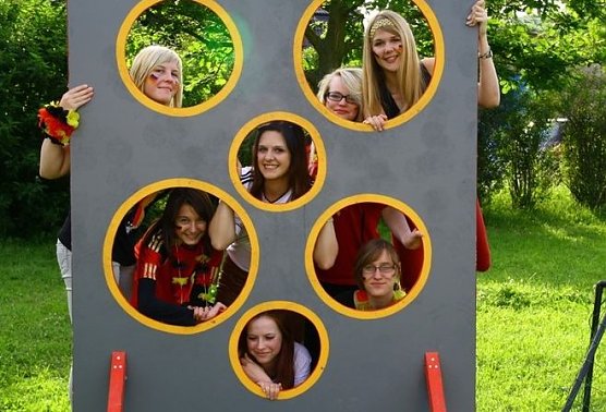 Vorbereitungen auf die fünfte Jahreszeit (Foto: R. Peter) Vorbereitungen auf die fünfte Jahreszeit (Foto: R. Peter)