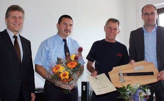 Verabschiedet (Foto: I. Bergmann) Verabschiedet (Foto: I. Bergmann)