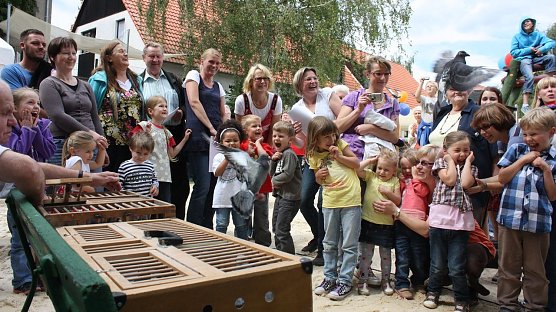 Brieftauben zum Geburtstag (Foto: psv) Brieftauben zum Geburtstag (Foto: psv)