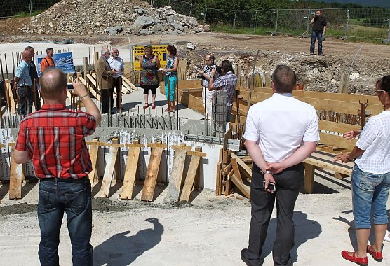 Grundsteinlegung (Foto: nnz)