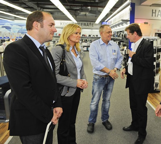 Besuch in der Südharz-Galerie (Foto: FDP) Besuch in der Südharz-Galerie (Foto: FDP)