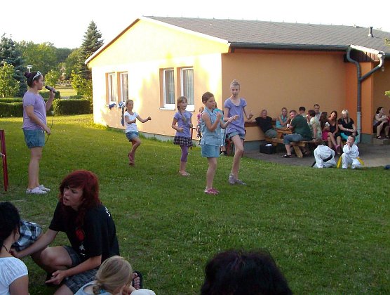 Ferienlager auf dem Strau&szlig;berg (Foto: privat)