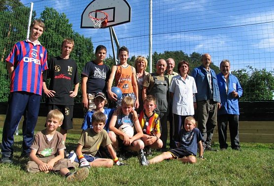 Neuer Bolzplatz in Steigerthal (Foto: nnz)