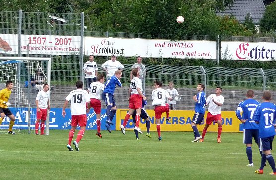 Unentschieden zur Halbzeit (Foto: nnz)
