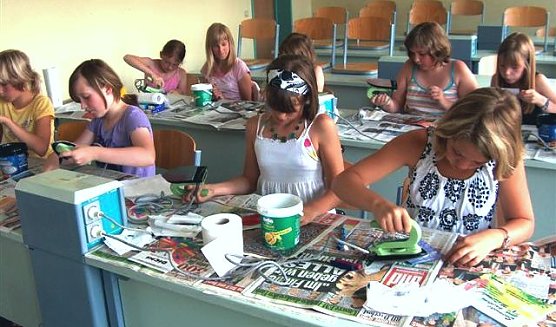 Projekttage in Bleicherode (Foto: Meyer)