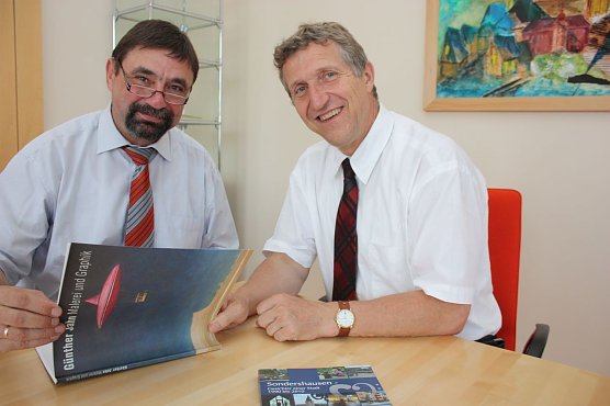 Gespr&auml;ch (Foto: P. Grabe)