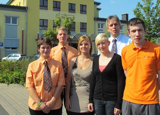 Die Neuen wurden begr&uuml;&szlig;t (Foto: F. Bernsdorf)