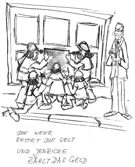 Karikatur (Foto: M. H&ouml;fer)