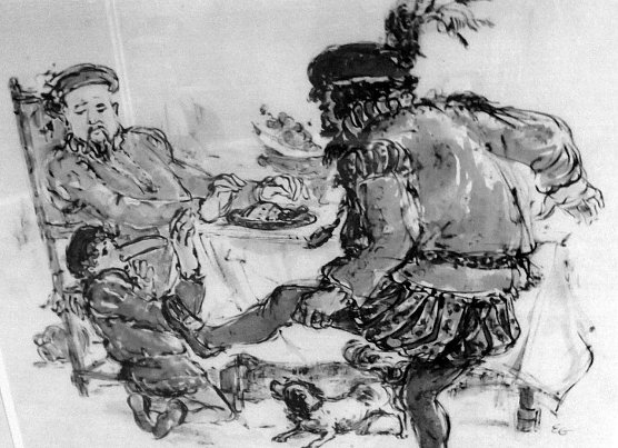 Ausstellung wird vorbereitet (Foto: Gemeinde G&ouml;rsbach)