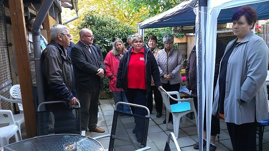 Besuch bei Nordhäuser Tierschützern (Foto: privat) Besuch bei Nordhäuser Tierschützern (Foto: privat)