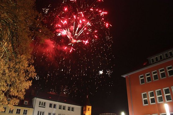 Feuerwerk zu Martini (Foto: P. Grabe)