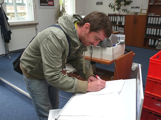 Der Letzte (Foto: nnz)