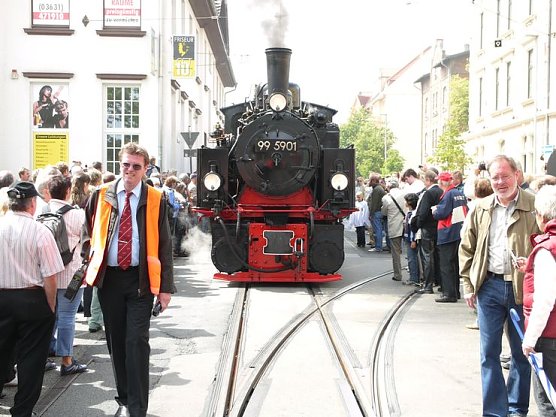 Bahnhofsfest in Nordhausen (Foto: nnz)
