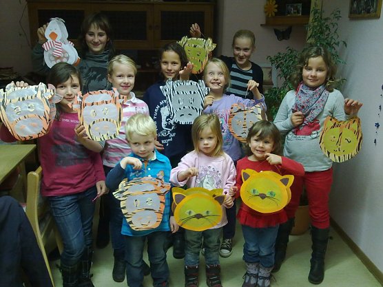 Gemeinsam gebastelt (Foto: privat)