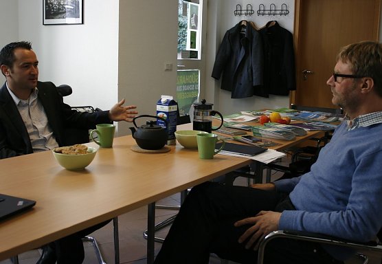 Ziegler (links), Adams (Foto: privat)