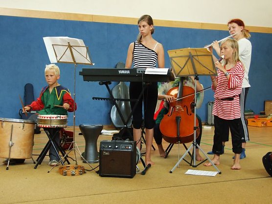 Zappelini bei der Probe (Foto: K&uuml;hn)