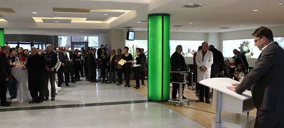 Neuer Eingangsbereich eingeweiht (Foto: nnz) Neuer Eingangsbereich eingeweiht (Foto: nnz)