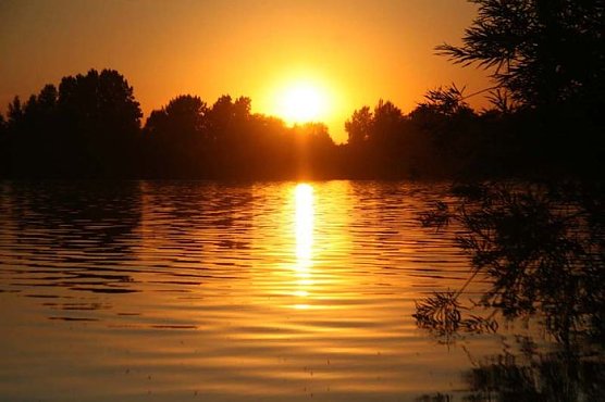 M&ouml;vensee, 7 Uhr am Morgen (Foto: G&uuml;nther Stanislowsky)