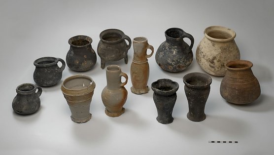 Gef&auml;&szlig;ensemble 13 -14 Jahrhundert (Foto: Stadtverwaltung Nordhausen)