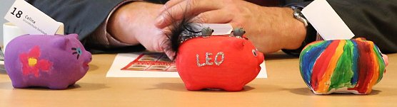 Die drei Schweine wurde pr&auml;miert (Foto: nnz)