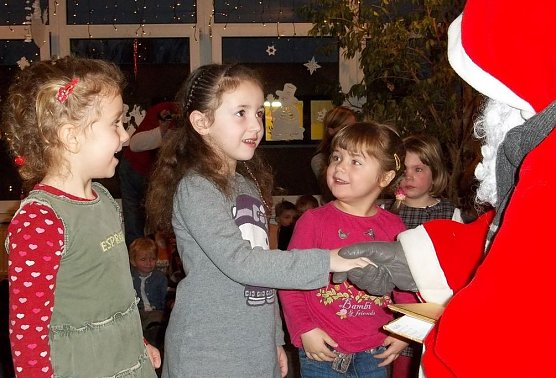 Achtmal kam der Weihnachtsmann (Foto: privat) Achtmal kam der Weihnachtsmann (Foto: privat)