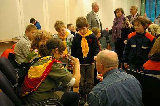 Aussendungsfeier Friedenslicht (Foto: Ilka K&uuml;hn)