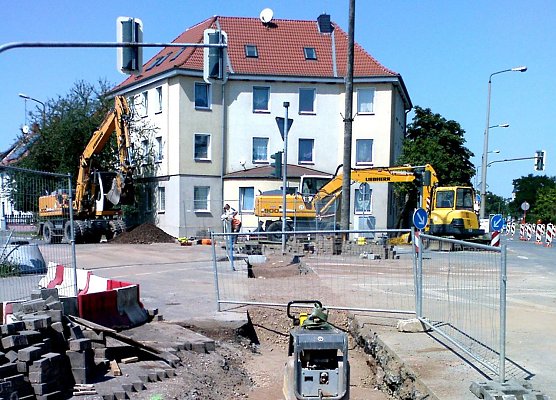 Bauarbeiten dauern an (Foto: privat)