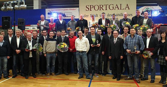 Die Sportler und Mannschaften 2012 (Foto: nnz)