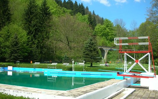 Das Ilfelder Waldbad heute (Foto: Autor)