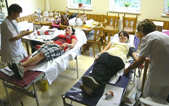 Doppelte Erstspender (Foto: Wilke)