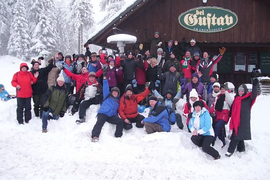 Gr&uuml;n-Wei&szlig; im Th&uuml;ringer Wald (Foto: privat)