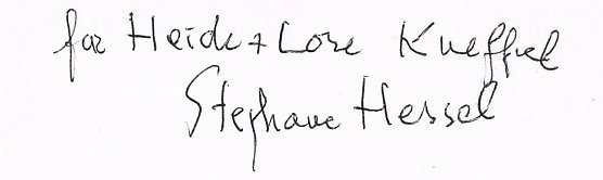 Autograph (Foto: Archiv Kneffel)