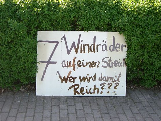 Protest (Foto: Leserfoto) Protest (Foto: Leserfoto)