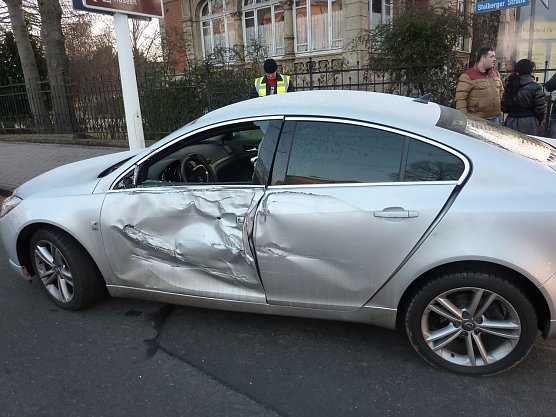 Nur Blechschaden (Foto: nnz) Nur Blechschaden (Foto: nnz)