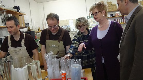 Besuch in der Lebenshilfe-Werkstatt (Foto: CDU)