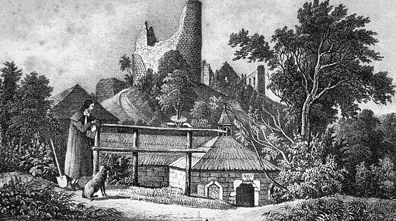 Die Rothenburg und die Einsiedelei (Foto: Archiv Kneffel)