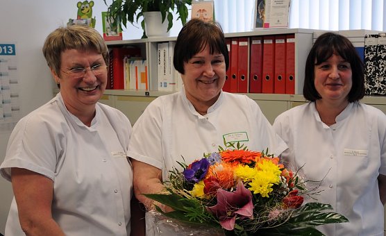 Verabschiedet (Foto: MVZ)