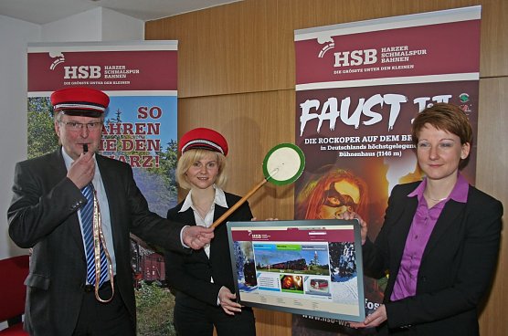 Startschuss f&uuml;r die neue Homepage (Foto: HSB)