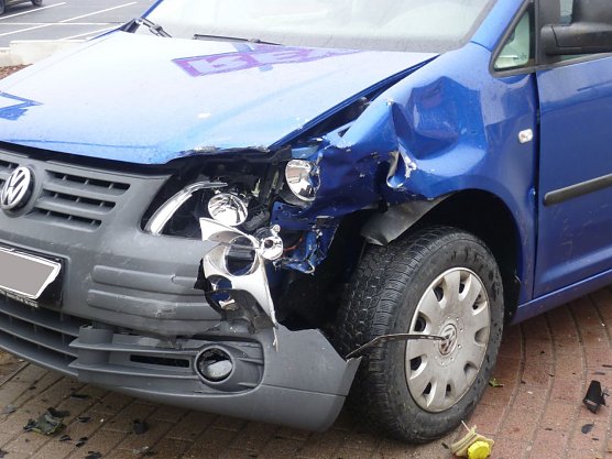 Unfall in Sollstedt (Foto: LPI)