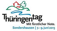 Logo Th&uuml;ringentag Foto: Stadt Sondershausen