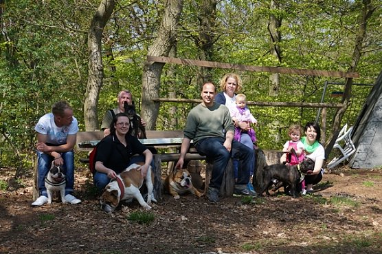 Mitglieder des Nordh&auml;user Bulldoggenclubs  (Foto: privat)