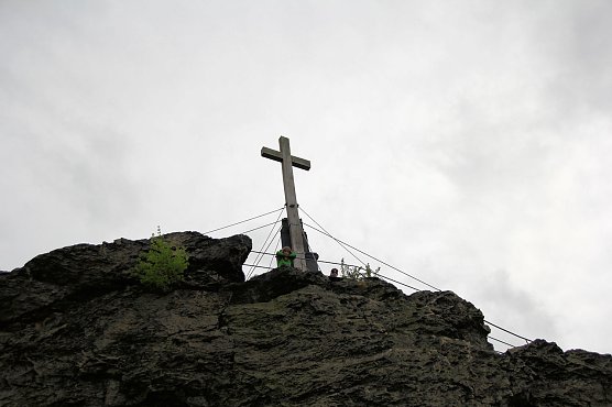 Besuch bei den Gegensteinen (Foto: Peter Blei) Besuch bei den Gegensteinen (Foto: Peter Blei)