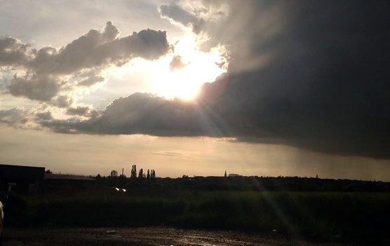 Himmel &uuml;ber Nordhausen (Foto: M. Kirchhoff)