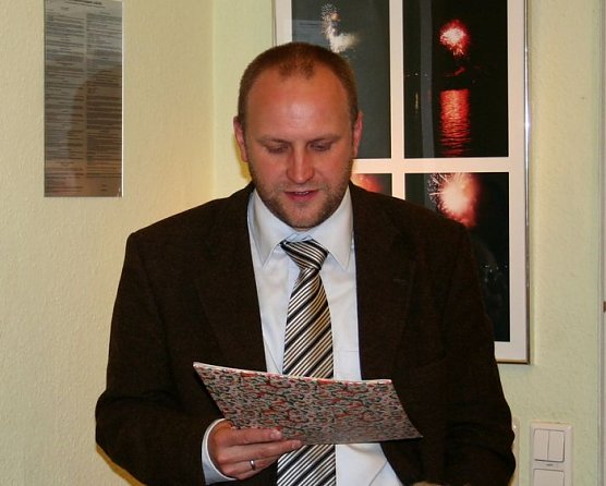 Referent M&uuml;ller (Foto: Hellberg)