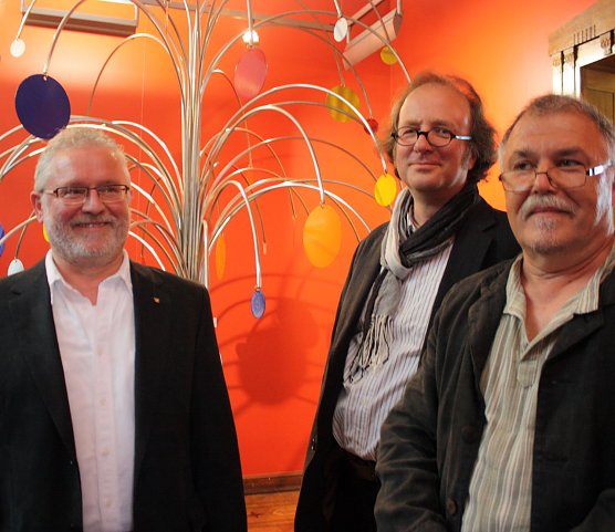 K&uuml;nstlerisches Trio (Foto: I. Bergmann|Stadtverwaltung Nordhausen)