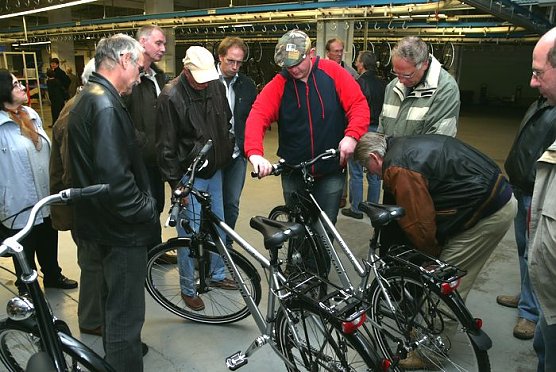 Fahrradvorstellung (Foto: nnz) Fahrradvorstellung (Foto: nnz)