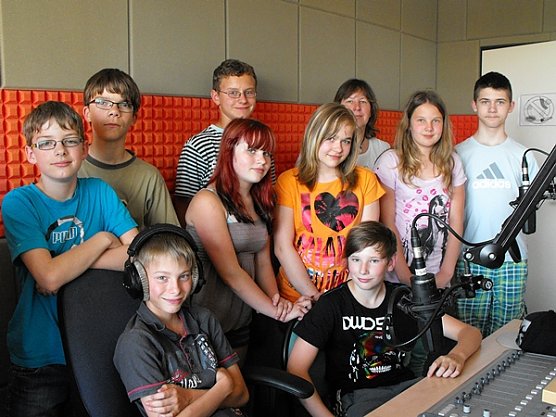 Medienprojekt im OKN: 6b (Foto: S. Witzel) Medienprojekt im OKN: 6b (Foto: S. Witzel)