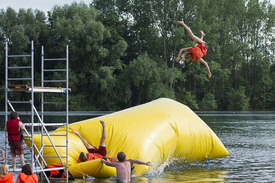 Action am und im Wasser (Foto: Kreisjugendring)