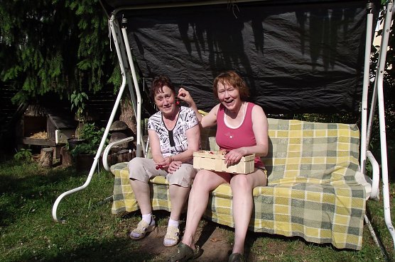 Das kleine Paradies am Haus (Foto: Kurt Frank)